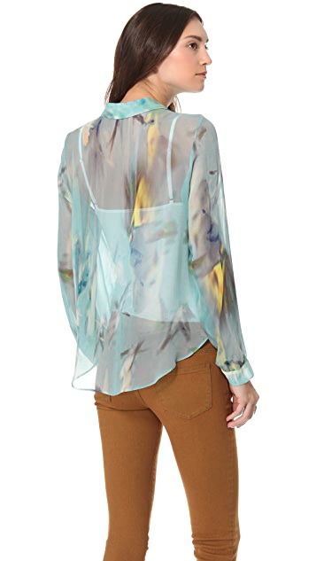 theyskens theory baronne iplume 女式襯衫 shopbop 使用折扣碼joy19 立享折扣商品75折