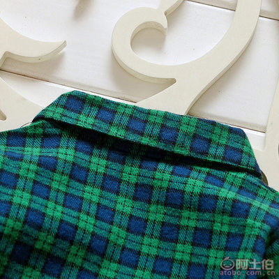 【酷琪童裝童襯衫2016秋季新款童上衣韓版男童OK格子小童長袖襯衫廠家直銷q0086】湖州織里酷琪制衣廠 - 產(chǎn)品庫